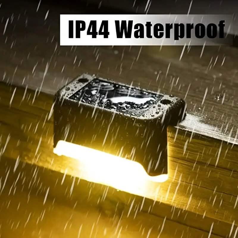 4-Pack: Solar Outdoor Garden Deck Lights