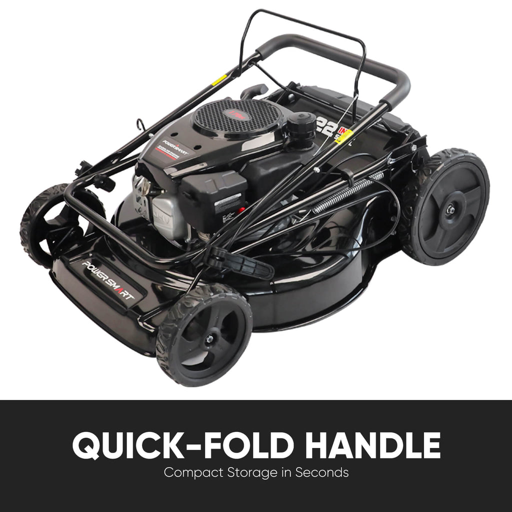 22" 170cc Gas Self-Propelled 3-in-1 Lawn Mower V8622S