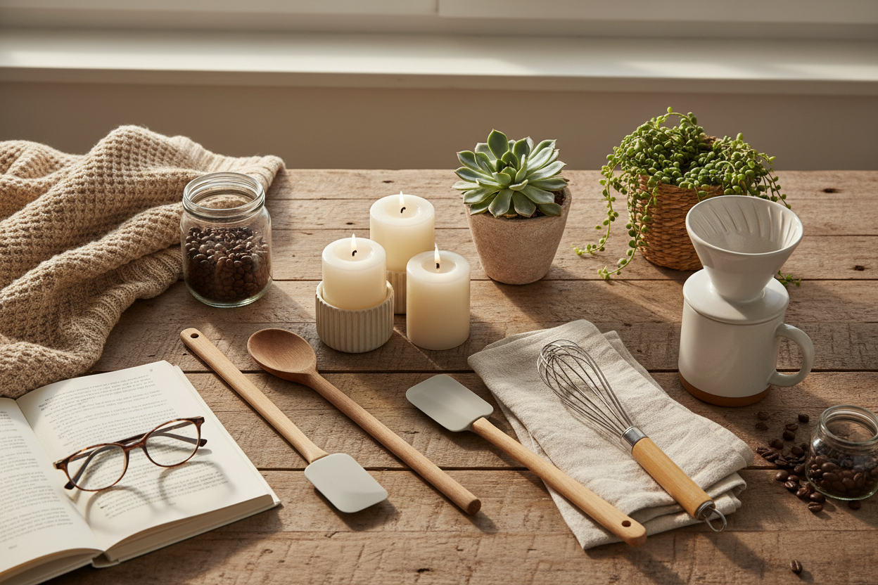 HomeLyft Lifestyle Flat Lay